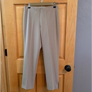 (K219) NWT Gunex, Made In Italy Women’s Sz 4 Flat Front No Pocket Dress Pants